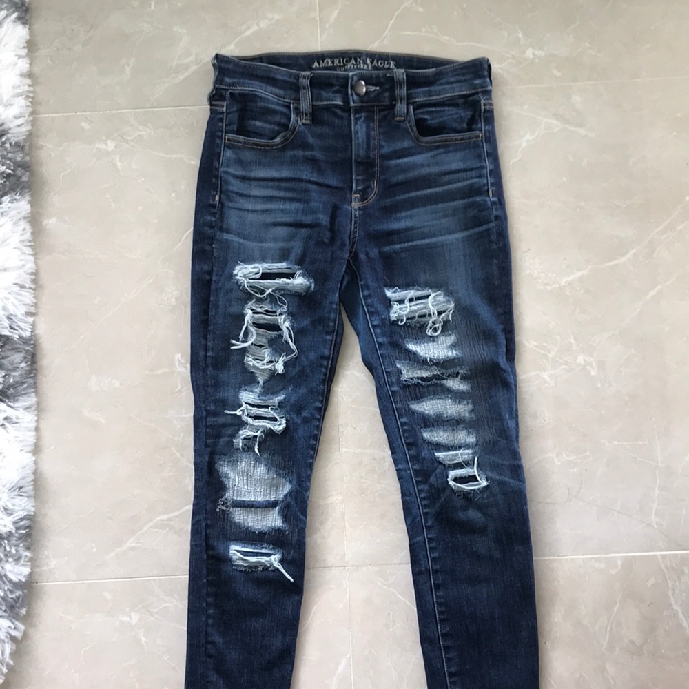 American Eagle super stretch jeans